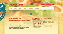 Desktop Screenshot of ostermalmspizzeria.se